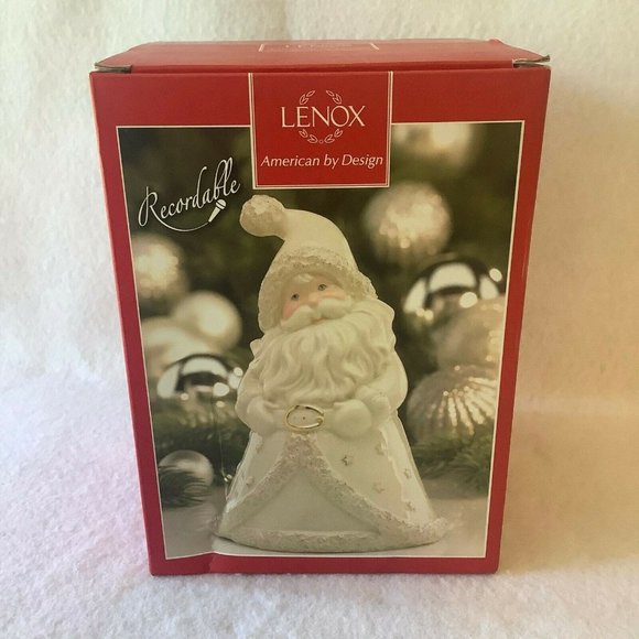 Lenox Other - Lenox Seasons Greetings Recordable Santa Figurine, NIB